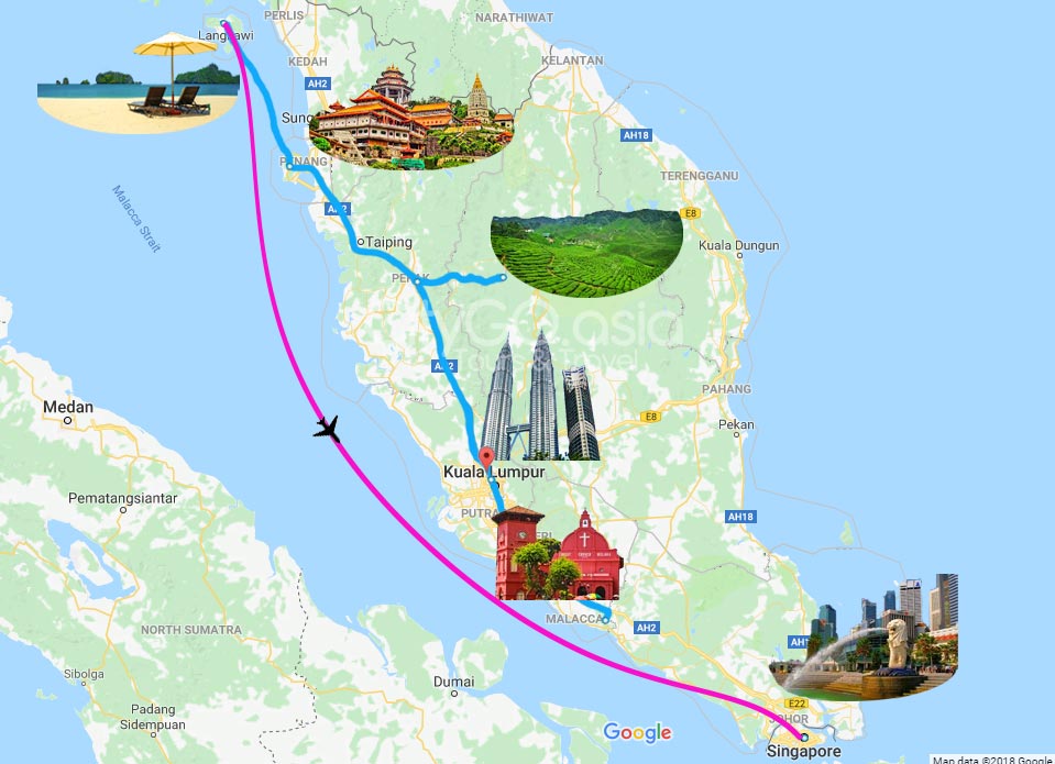 Malajzia-Szingapúr körút