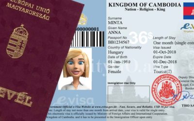 Kambodzsa e-vízum