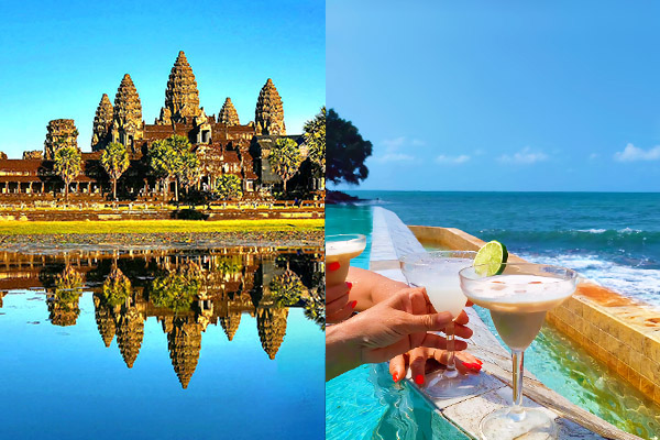 Angkor és kambodzsai tengerpart